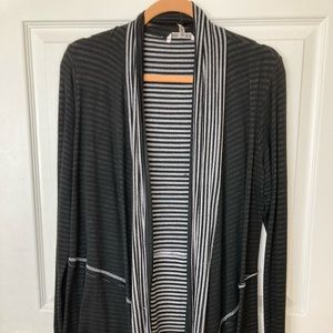 Black & Gray Cardigan